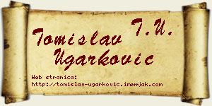 Tomislav Ugarković vizit kartica